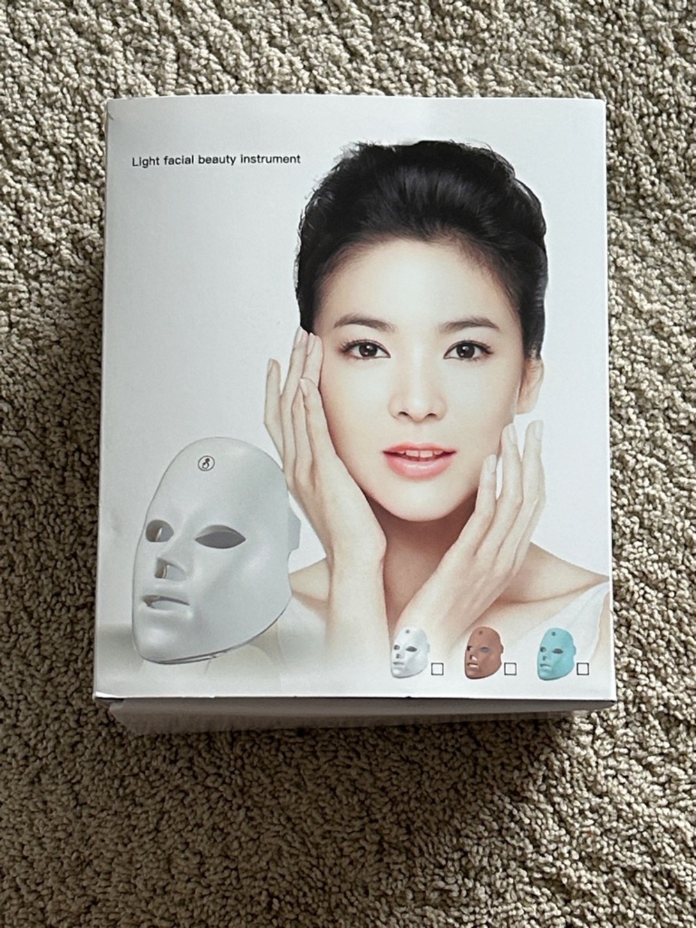 Led Light Therapy Facial Mask Skin Rejuvenation & Acne Treatment